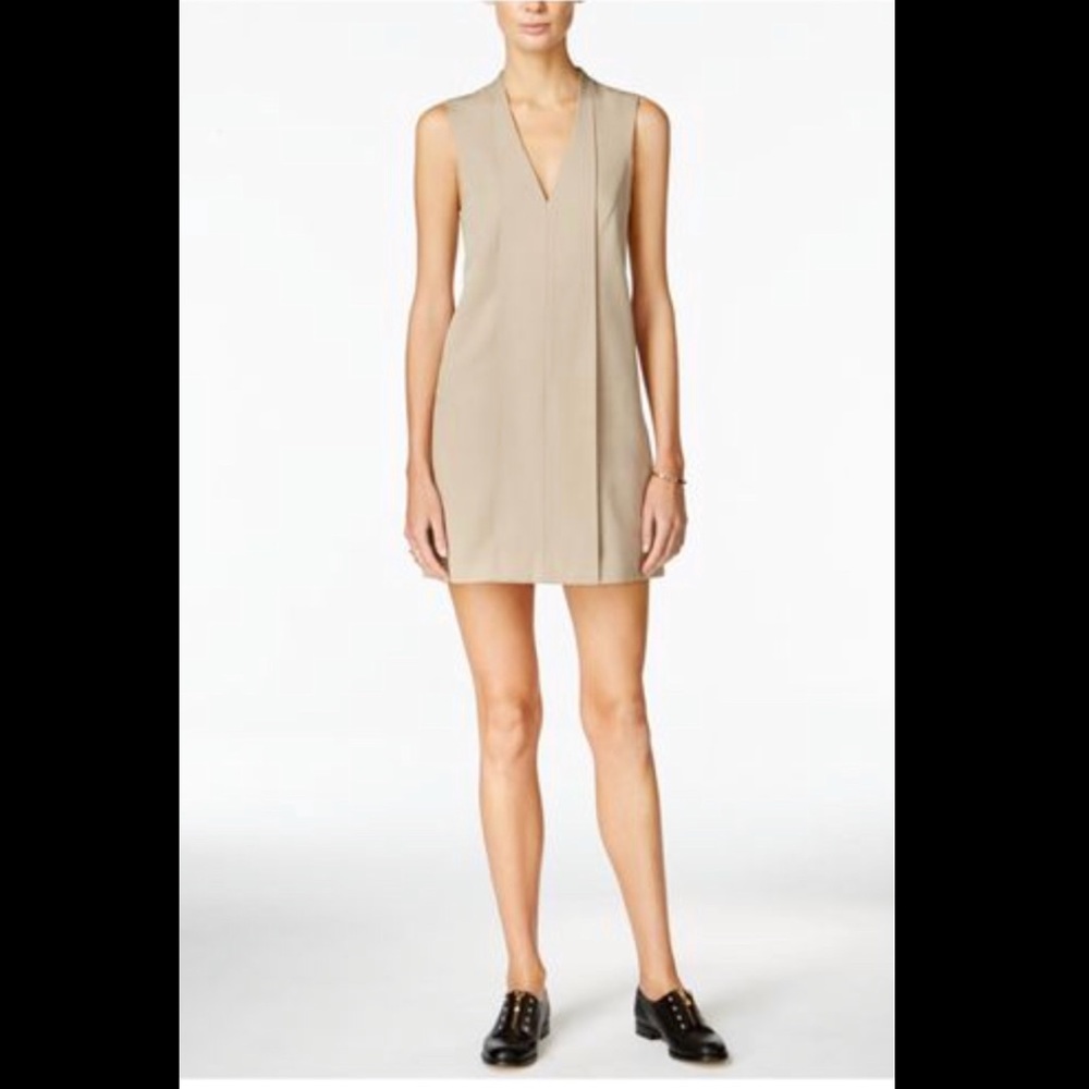 Armani Exchange Khaki Shift Dress